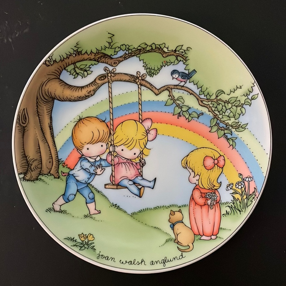 Joan Walsh Anglund Plate/EBELING & REUSS